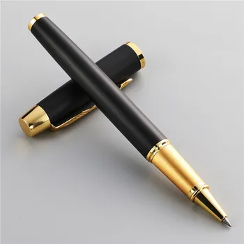 Fém luxus zselés toll, irodai üzleti jel tollak iskola írásban toll diákok írószer, Minden acél 03767