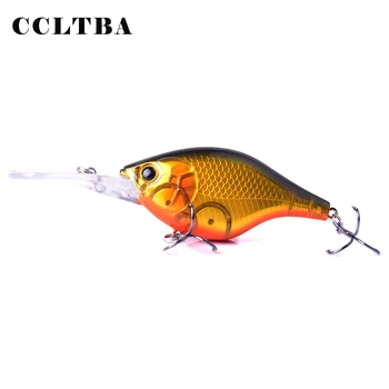 CCLTBA 11cm 22.5 g Mély Búvár Csörgő Crankbait Csalik Úszó Lötyög Mesterséges Csali Bass Fishing