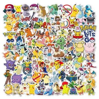 10/30/50PCS Japán Anime Rajzfilm Pokemon Graffiti Mobiltelefon Gördeszka Bőrönd Laptop Vízálló Matrica Nagykereskedelmi