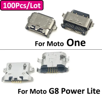 100/Sok, Új C-Típusú USB Töltő Csatlakozó, Jack Csatlakozó Dugó Dokkoló Motorola Moto Egy G8-Power Lite