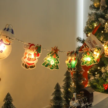 Karácsonyi fényfüzér, Karácsonyi Fa Dekoráció, Dekorációs Led Világítás A Szobában Karácsonyi Deocr az Otthoni Ünnepi Világítás Navidad
