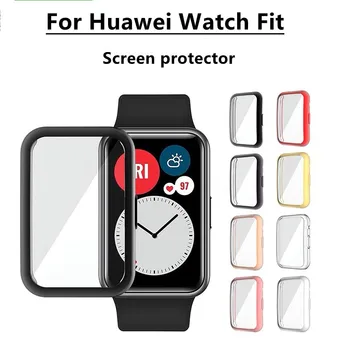 Aranyozott Fedezni Huawei Nézni illik az Esetben Smartwatch TPU Lökhárító Minden-Körül képernyővédő fólia Huawei Nézni illik az Esetben Tartozékok