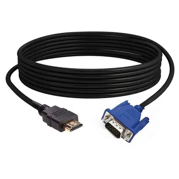 3m HDMI-kompatibilis VGA HD Átalakító Kábel Audio Kábel USB-Férfi Videó Adapter Kábel Vezet a HDTV-PC Számítógép Monitor TV
