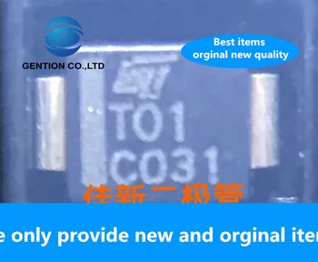 10DB 100% Új, eredeti STTA106U ezüst bevonatú pin 1A600V20ns dióda DO214AA selyem képernyő T01