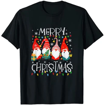 Boldog Karácsonyt Gnome Póló, Vicces Családi Karácsony A Gyerekek Felnőttek, T-Shirt, Maximum