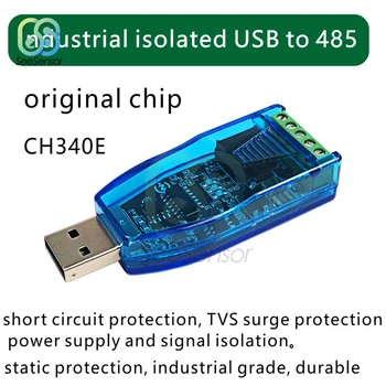 Elszigetelt Ipari USB-RS485 Átalakító CH340E Kommunikációs Modul TV Védelem rövidzárlat elleni Védelem USB 5V