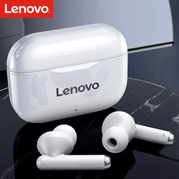 Lenovo LP1 TWS Vezeték nélküli Bluetooth Fülhallgató 5.0 Fülhallgató Dual Sztereó zajcsökkentés Érintse meg Hosszan a Készenléti 300mAH Fejhallgató