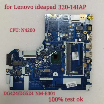 a Lenovo Ideapad 320-14IAP Laptop Alaplap DG424/DG524 NM-B301 CPU N4200 100% - os teszt ok