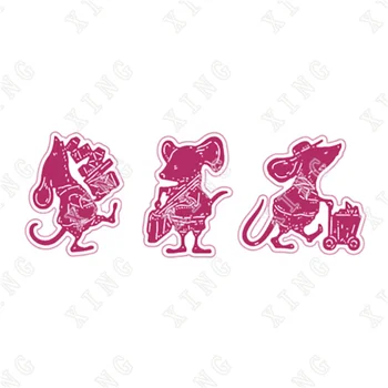 2022 Új Valentin-Napi Kézműves Fémforgácsolási Meghal Szállítási Egerek Meghalni Meghatározott Diy Scrapbook Papír Kézműves Kés Penész Penge Ütés Stencil
