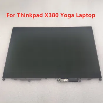 X380 Jóga Képernyő, LCD KIJELZŐ érintőképernyő DIGITALIZÁLÓ Mátrix A Lenovo Yoga X380 Kijelző Thinkpad Képernyő Csere 13.3 Inch