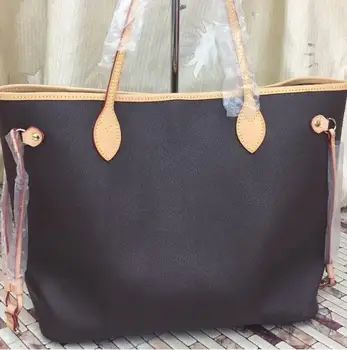Új divat női kézitáska, 2db/készlet hölgyek tervező kompozit táskák hölgy retikült váll táska női táska pénztárca MM-es méret