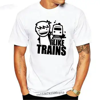Új Férfi póló ASDF Movie T Shirt - a Vonatok MOSOLY Verzió vicces póló újszerű tshirt nők