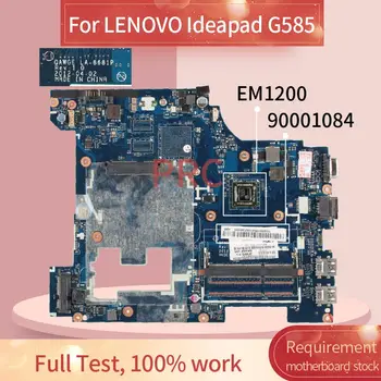 QAWGE LA-8681P A LENOVO Ideapad G585 EM1200 15' Hüvelykes Laptop Alaplap DDR3 Notebook Alaplap