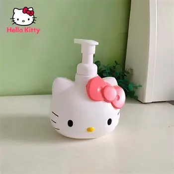 Hello Kitty Rajzfilm Műanyag Kis Üveg Nyomja meg a Sampon tusfürdő, Kozmetikai Utazási Al-palackozó Egyszerű Hordozható Tároló Üveg