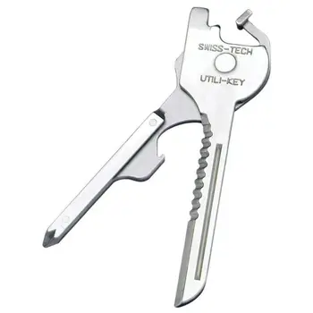 Többfunkciós hordozható kulcstartó kés medál, üvegnyitó, mini zsebében EDC eszköz kicsomagolás express ereklye