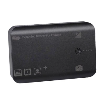 Hordozható Mini Kamera Power Bank Sony A9 Alacsony Hőmérséklet Ellenállás Fekete