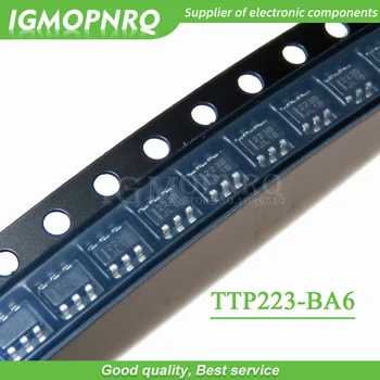 10db/sok TTP223-BA6 TTP223 BA6 Sebesség Touch IC chip Képernyő 223B SOT23-6 Raktáron