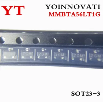  100/sok MMBTA56LT1G PNP 80V 500 ma-SOT-23 MMBTA56 IC Legjobb minőséget.