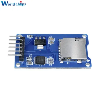 2DB Micro SD Tárolási Tanács TF Kártya Adapter Memória Pajzs Bővítő Modul SPI Az Arduino AVR Mikrokontroller 3.3 V