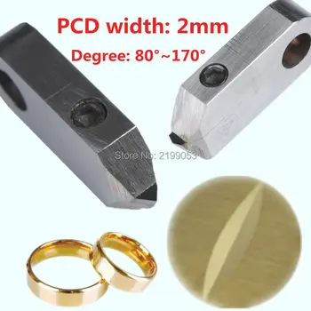 ékszerek faceting eszközök 2mm posalux V gyémánt eszközök PCD gyémánt szélén szerszám fém arany, ezüst gyűrű, gravírozás, vésés